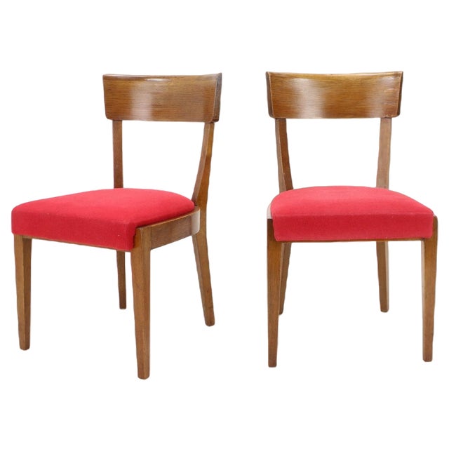 Set of H-40 Dining Chairs attributed to Jindrich Halabala for Up Závody, 1940s For Sale
