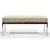 Mid 20th Century Mid 20th Century Attributed to Steelcase Bench in the manner of Florence Knoll For Sale - Image 5 of 8