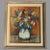 Mid 20th Century Floral Still Life Acrylic Painting, Framed For Sale In Denver - Image 6 of 13