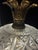 Bronze Vintage Hollywood Regency Crystal Glass Pineapple Swag Lamp, 24" For Sale - Image 8 of 8