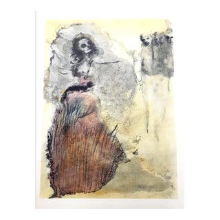 Leonor Fini - Walking Dead - Original Lithograph 1964 For Sale