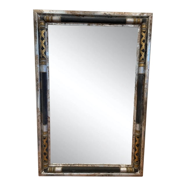 Vintage John-Richards Modern Neoclassical Decorative Wall Mirror For Sale