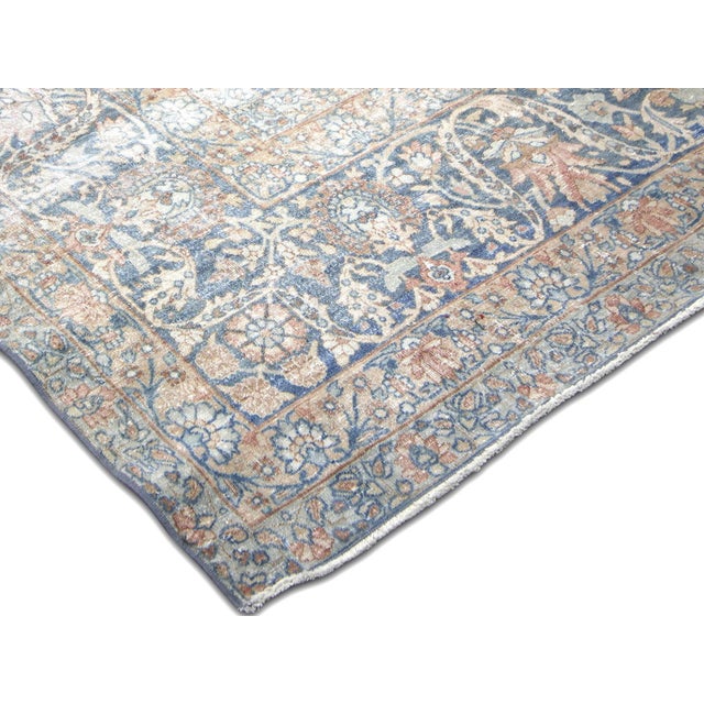 Transitional 1940s Persian Kerman Rug For Sale - Image 3 of 6
