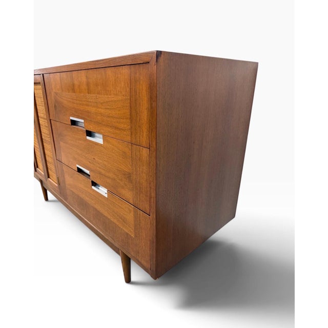 Mid-Century Modern Mid-Century Modern American of Martinsville Accord 9-Drawer Dresser - Refinished For Sale - Image 3 of 12