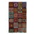 1950s Vintage Azilal Moroccan Rug With Polychromatic Geometric Patterns by Rug & Kilim For Sale