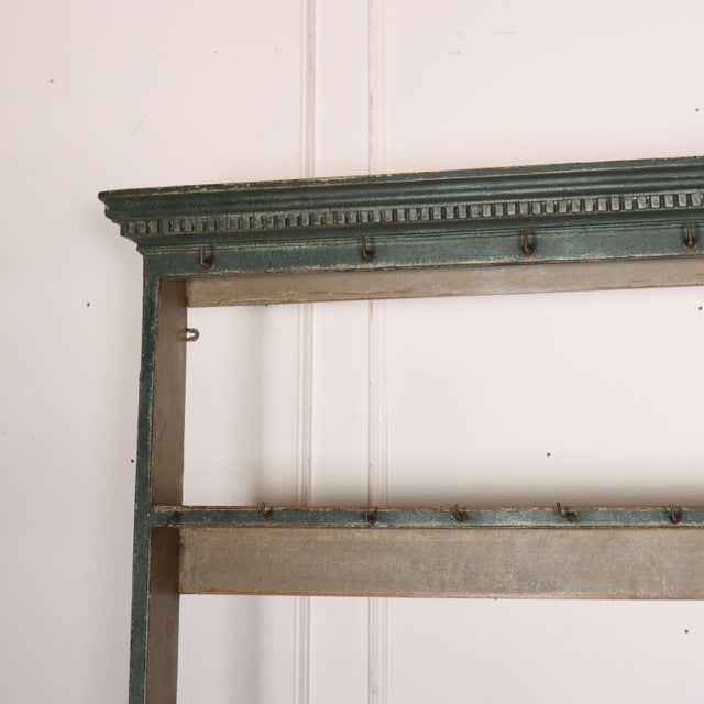 Wood English Painted Pot Board Dresser For Sale - Image 7 of 15