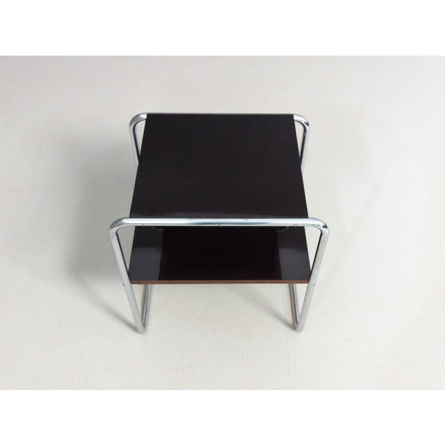 Marcel Breuer Bauhaus Side Table B 12 by Marcel Breuer for Mücke Melder, 1930s For Sale - Image 4 of 17