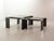 Rectangular Black Lacquered Plywood Coffee Table with Smoked Glass Panel by Åke Fribyter, 1970s For Sale - Image 6 of 16