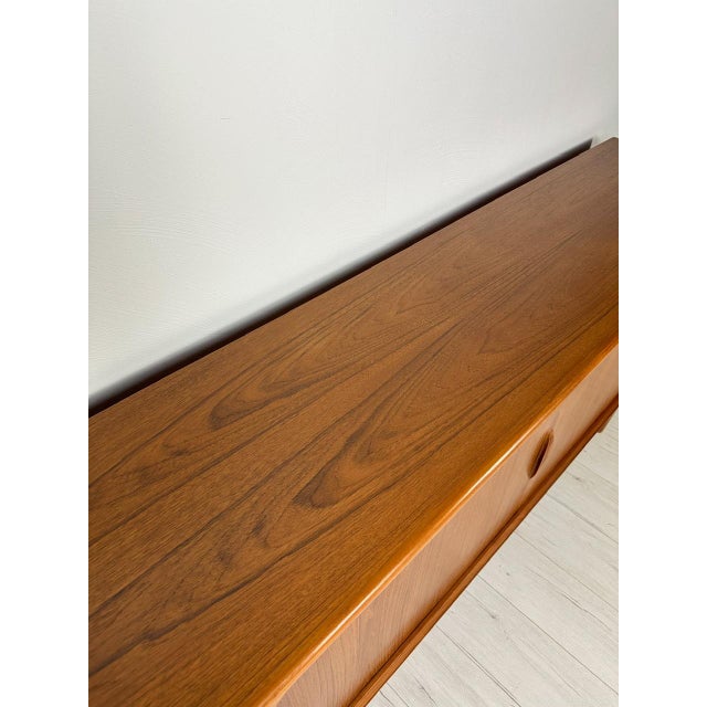 Vintage Danish Model 19 Sideboard in Teak by Johannes Andersen for Uldum Møbelfabrik, 1960s For Sale - Image 15 of 17