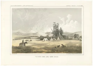 Victor's Camp at Hell Gate Ronde, 1856, Paper