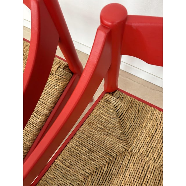 Set of Italian Chairs Model Carimate Design by Vico Magistretti for Cassina, 1960s For Sale - Image 13 of 15