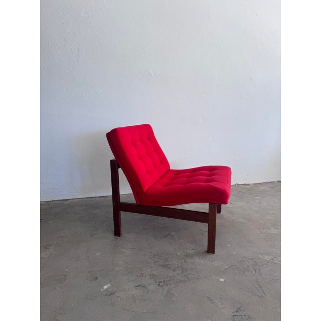 Mid-Century Modern Moduline Chair in Teak by Ole Gjerløv-Knudsen Torben Lind for France & Søn, 1960s For Sale - Image 3 of 18