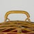 Vintage rattan basket, made in Italy in the 1950s. The vintage rattan basket is in good vintage condition. Dimensions:...