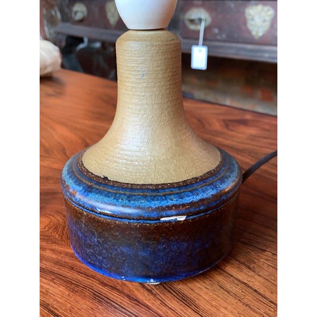 Danish Ceramic Table Lamps by Søholm Stentøj - A Pair For Sale - Image 10 of 17