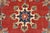 Kazak Rug 8'1'' X 9'8'' Red Wool Traditional Hand-Knotted Oriental Carpet For Sale - Image 9 of 12