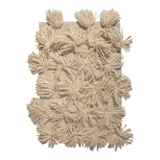 Rug & Kilim’s Contemporary Textural Rug in Soft Beige For Sale