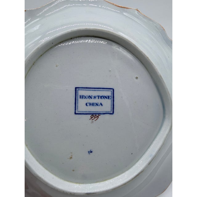 Ceramic Antique Mason's Ironstone Meat or Dessert Dish, Circa 1820's For Sale - Image 7 of 18