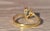 Contemporary The Piore: 18 Karat Yellow Gold Custom Modified Modern Bypass Diamond Ring For Sale - Image 3 of 9