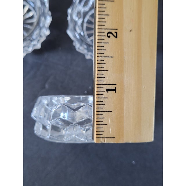 Glass Early 20th Century Art Deco Individual Salt Cellars For Sale - Image 7 of 9