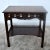 Wellington Hall Mahogany Table Vintage Edwardian Writing Chippendale Tea Desk For Sale - Image 13 of 13