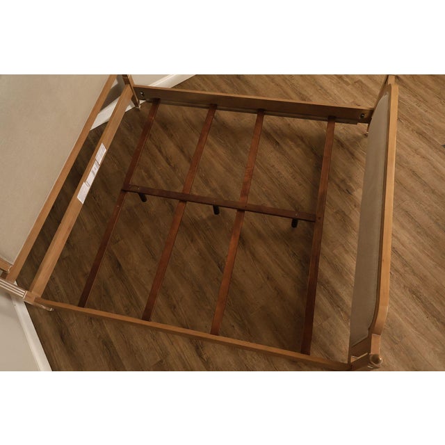 Ethan Allen King 'Allesandra' Upholstered Bed Frame For Sale - Image 10 of 18