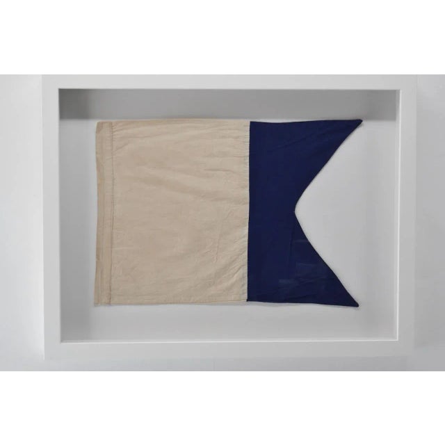 Coastal Wall Decor Letter "A" Framed Wall Art For Sale - Image 4 of 4