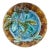 Majolica Chesnut Leaf Plate Sarreguemines, Circa 1890 For Sale