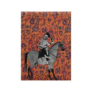 Horses of Apocalypse, Original Pigment Print on Watercolor Paper For Sale