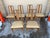1960s Mid Century Modern High Back Walnut Dining Chairs- Set of 6 For Sale - Image 10 of 12