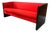 Red Sofa by Charles Rennie Mackintosh for Cassina For Sale