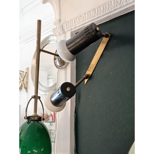 Stilnovo Wall Lamp with Two Adjustable Spotlights from Stilnovo, Italy, 1960s For Sale - Image 4 of 6