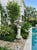 Off-white Vintage Japanese Pagoda Kimachi Stone Garden Lantern – 67" For Sale - Image 8 of 12