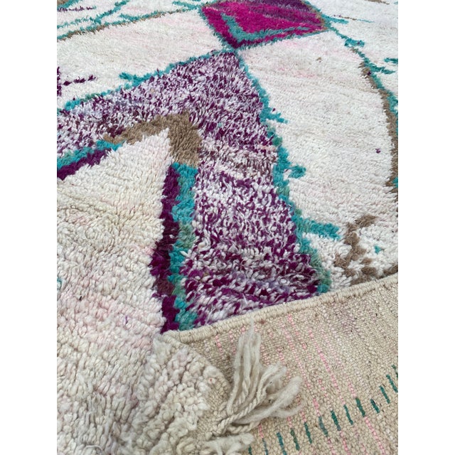 Moroccan Artist Moroccan Boujaad Handmade Rug For Sale - Image 4 of 10