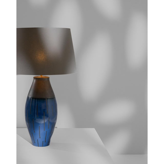 20th Century German Ceramic Table Lamp For Sale - Image 11 of 18