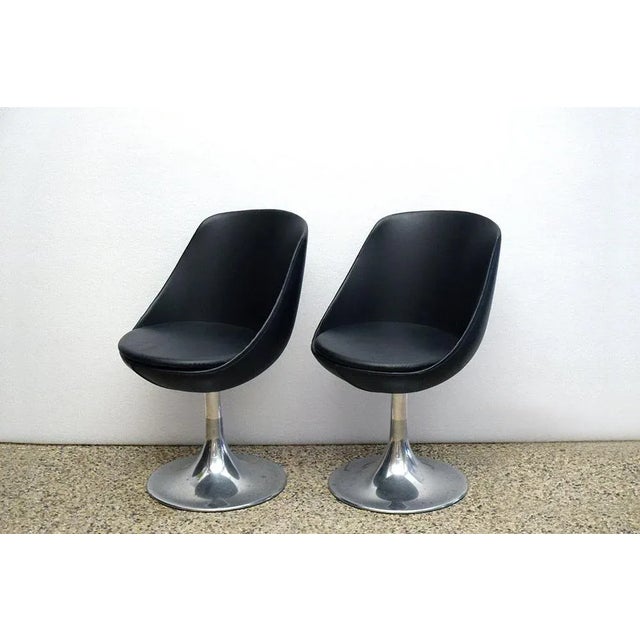 Tulip Swivel Chairs, Italian, 1970s, Set of 4 For Sale - Image 10 of 10