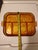 Mid-Century Modern Vintage 1960s Indiana Glass Co 5 Part Dived Amber Glass Serving Tray For Sale - Image 3 of 5