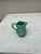 1900 - 1909 Small French Green Majolica Pitcher Creamer Circa 1900 For Sale - Image 5 of 6