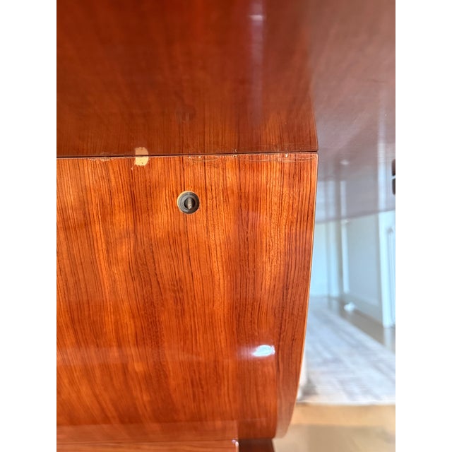 Late 20th Century Postmodern Dining Table Attr. P. Costantini (With Leaves) For Sale - Image 11 of 12