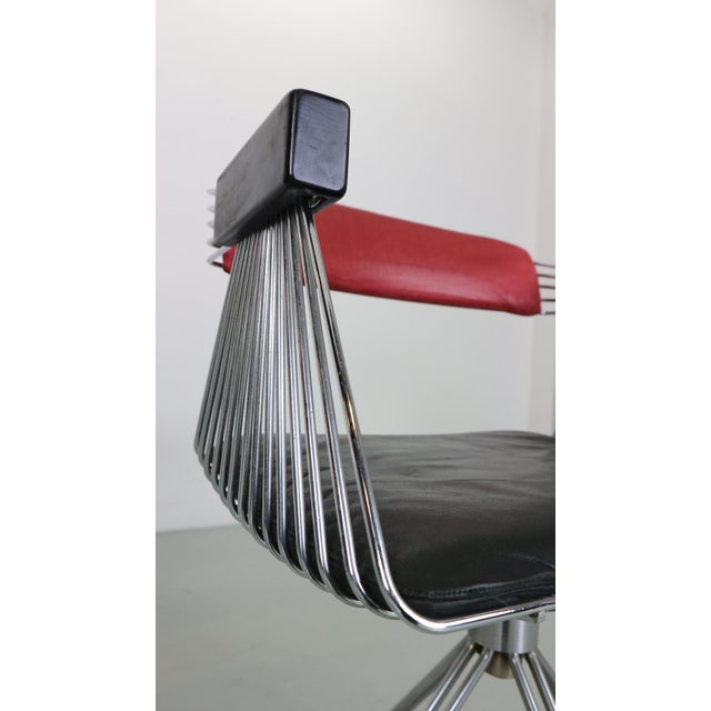 Set of Delta Wire Armchairs attributed to Rudi Verelst, 1971 For Sale - Image 14 of 18