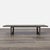 The Mesa outdoor coffee table featured mid century style and is constructed of weathered teak with a pair of open,...