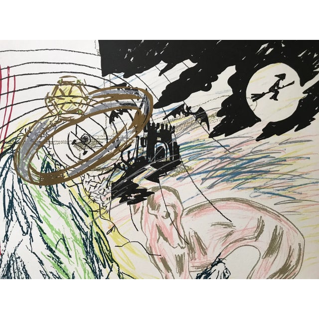 Abstract 1990s "Greyound" Abstract Lithograph by Carlos Pazos For Sale - Image 3 of 5