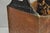 Wood Antique French Country Primitive Copper & Wood Black Grain Painted Grain Bin For Sale - Image 7 of 18