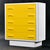 Wood Restored Raymond Loewy Inspired Yellow Chapter One Highboy Dresser Chest For Sale - Image 7 of 14