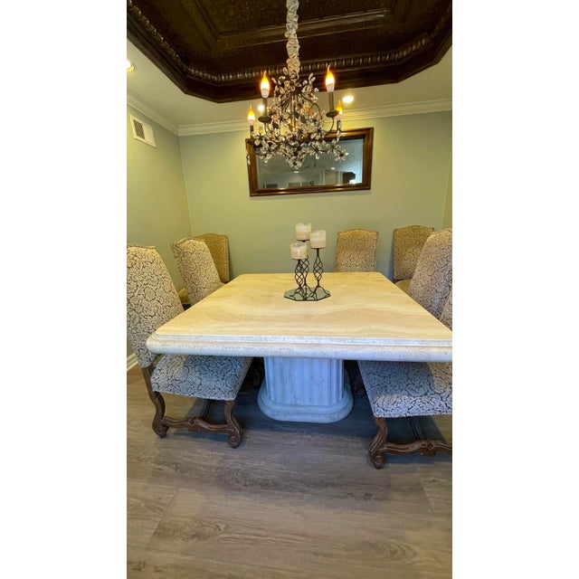 Up for consideration is an exceptional, authentic square dining table from the legendary Kreiss Collection, pioneers of...