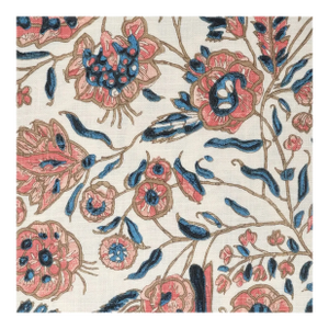 1 Yard of Elizabeth Eakins Coromandel Fabric in Blush