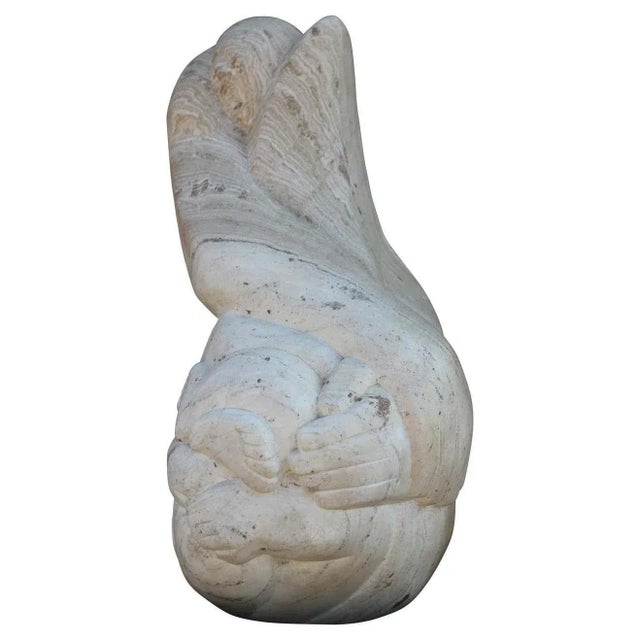 1980s “Mother and Child” Biomorphic Modern Abstract Figurative Sculpture by John McKinnon For Sale In Houston - Image 6 of 11