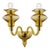 Linear Modern Amber Murano Glass Wall Sconce by Simoeng for Simoeng For Sale - Image 6 of 6