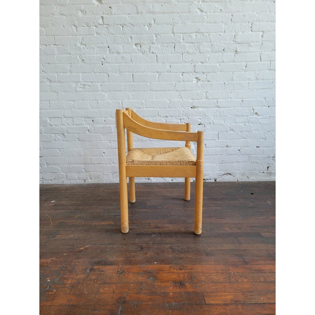 Vico Magistretti 1970s Carimate Chairs Attributed to Vico Magistretti, Set of 4 For Sale - Image 4 of 11