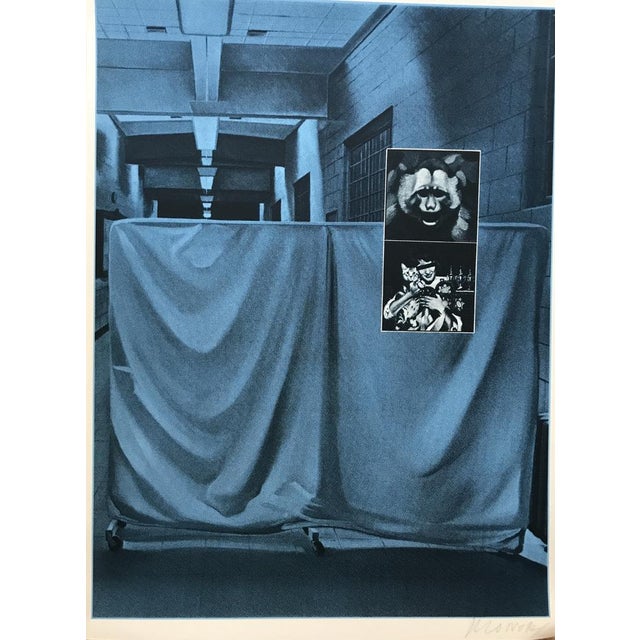 Mid-Century Modern Jacques Monory, Usa Singes, 1976, Serigraph For Sale - Image 3 of 3