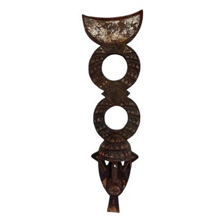 Early 20th Century Bobo Wooden Mask Burkina Faso For Sale